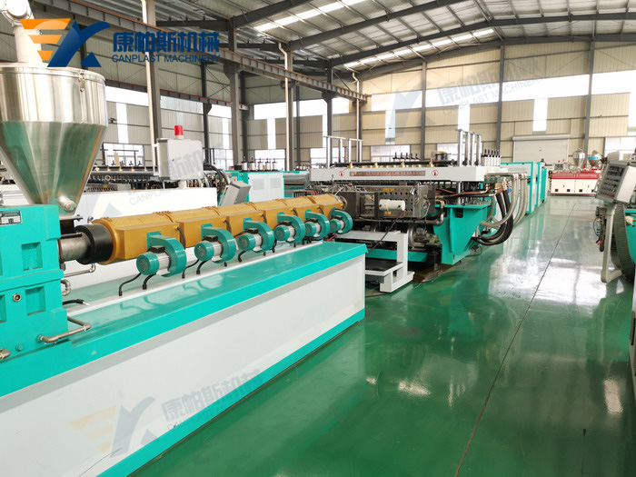 PP corrugated plate equipment